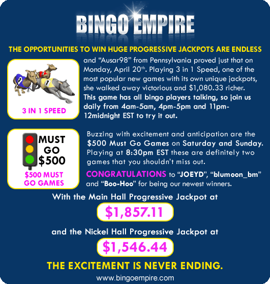 Jackpot Winners