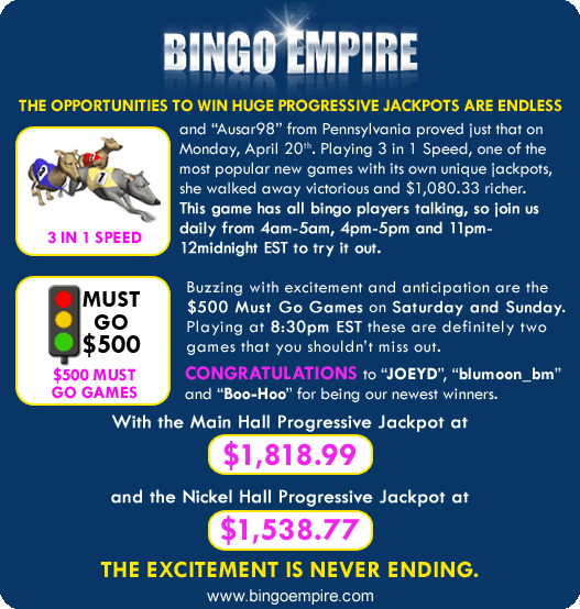 Jackpot Winners