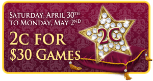 Bank Holiday Weekend 2p for £20 Games